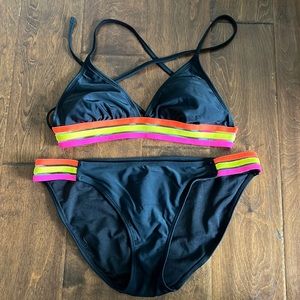 Black + Neon Bikini